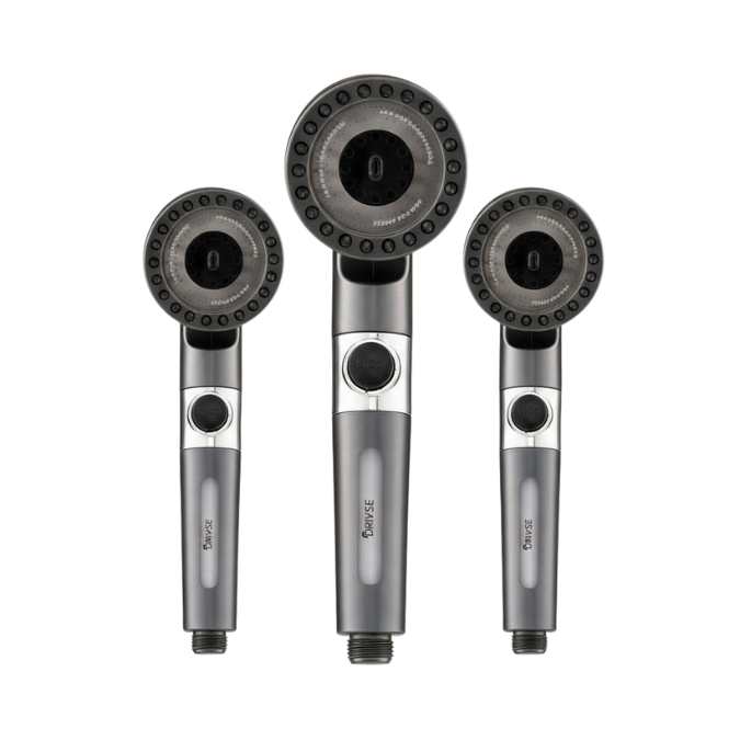 Femliving Ionic Shower Head,Purify Water for Softer Skin & Shinier Hair