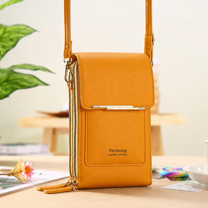 🔥Final 3 Hours: 60% OFF 2026 Trendy Minimalist Elegant Women's Touchscreen Crossbody Phone Wallet