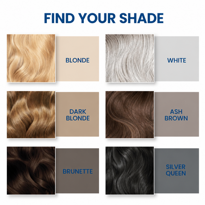FOLYVEXA Hairline Coverage Powder, Instantly Conceal Grays & Thinning Hair
