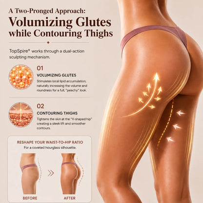 TopSpire® CurveSculpt Micro-Patch ✦ Sculpt • Firm • Smooth Lower Body Curves ✦ Micro-Needle Infusion System