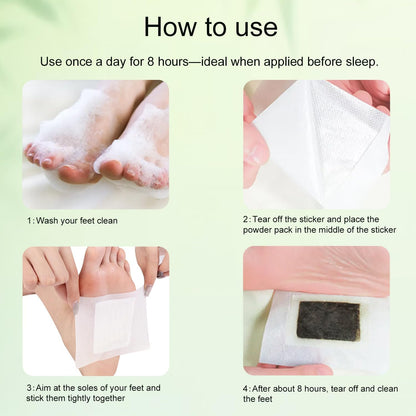 LeanBody Overnight Slimming Foot Patches