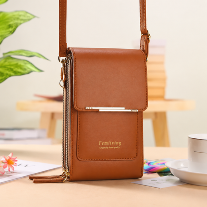 🔥Final 3 Hours: 60% OFF 2026 Trendy Minimalist Elegant Women's Touchscreen Crossbody Phone Wallet