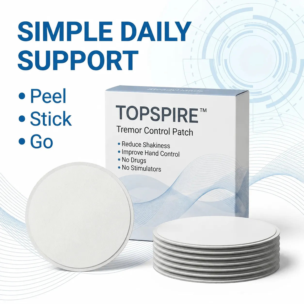 TopSpire Tremor Control Patch