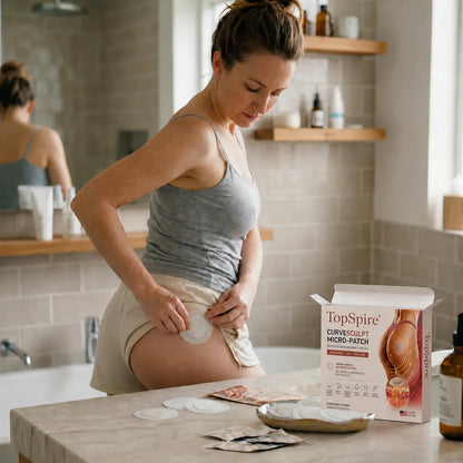 TopSpire® CurveSculpt Micro-Patch ✦ Sculpt • Firm • Smooth Lower Body Curves ✦ Micro-Needle Infusion System