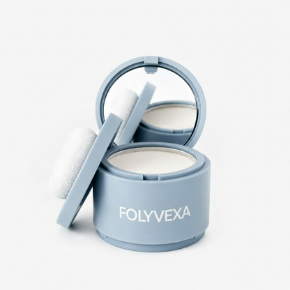 FOLYVEXA Hairline Coverage Powder, Instantly Conceal Grays & Thinning Hair