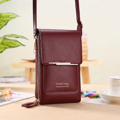 🔥Final 3 Hours: 60% OFF 2026 Trendy Minimalist Elegant Women's Touchscreen Crossbody Phone Wallet