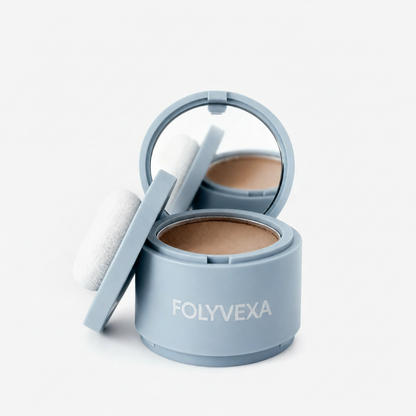 FOLYVEXA Hairline Coverage Powder, Instantly Conceal Grays & Thinning Hair