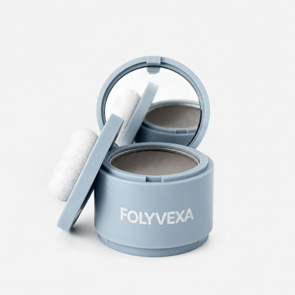 FOLYVEXA Hairline Coverage Powder, Instantly Conceal Grays & Thinning Hair